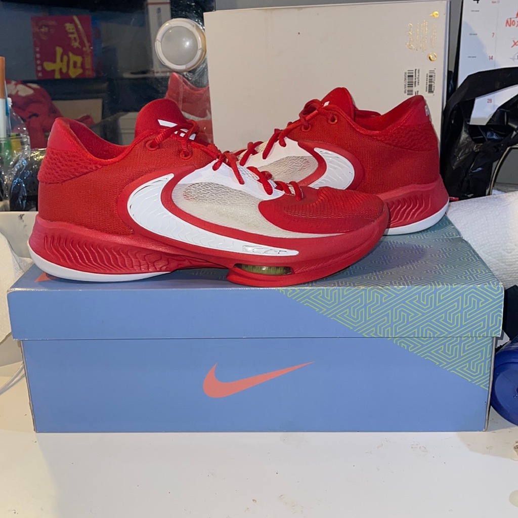 Nike Zoom Freak 4 Tb University Red White